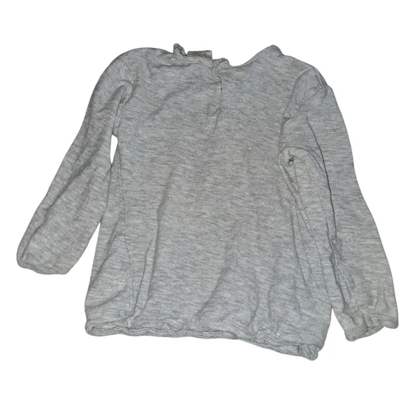 Zara Kids Gray and Navy Striped Matching Set - Picture 4 of 6